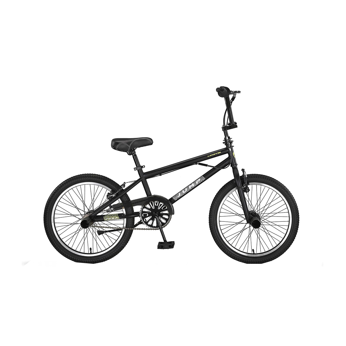 Licorne Jump Bmx - 20'' Jant 26 Cm Akrobasi Bisikleti - Siyah Sarı