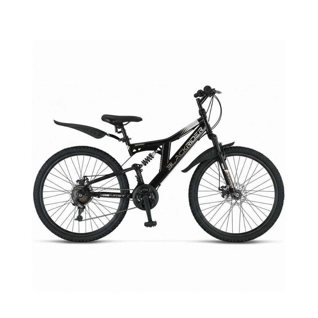 Ümit Blackrider 2d - 26 Jant Çift Amortisör Dağ Bisikleti - Siyah
